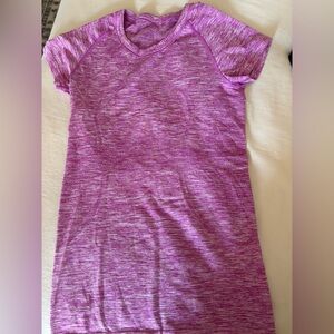 lululemon athletica Purple Short Sleeve Tee